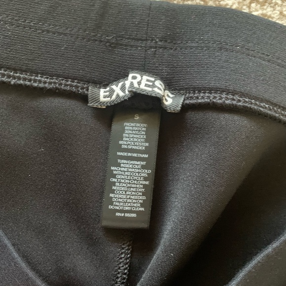 Express faux leather riding pants legging - Picture 5 of 7